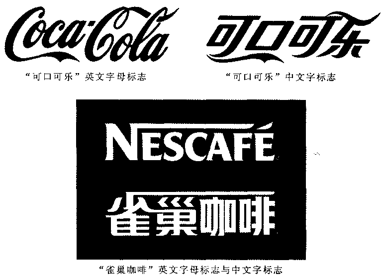 可口可樂中文字體標(biāo)志設(shè)計